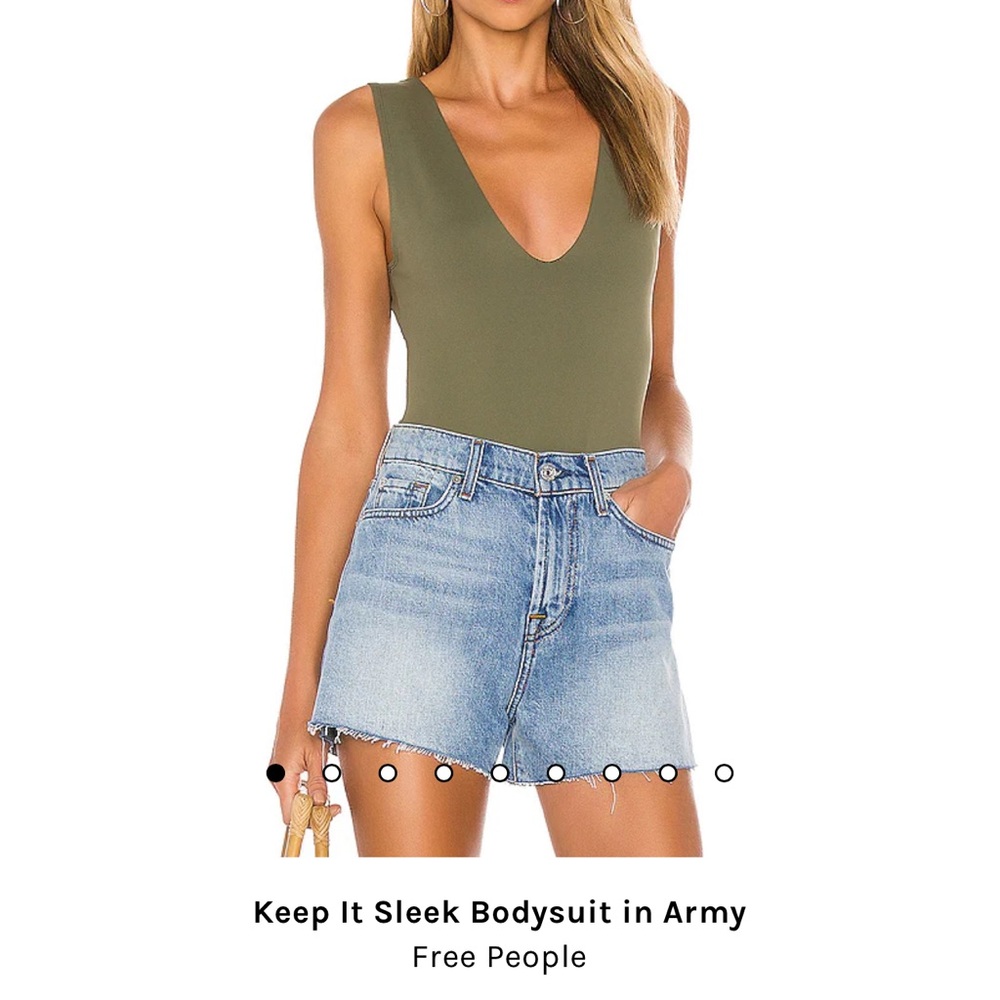 FREE PEOPLE Keep It Sleek Bodysuit
